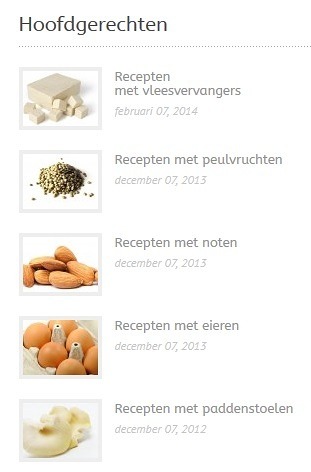Duurzame recepten, recepten met een lage voetprint Duurzame recepten