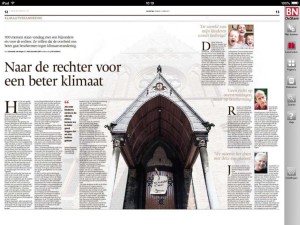 Klimaatzaak persdient regionale kranten